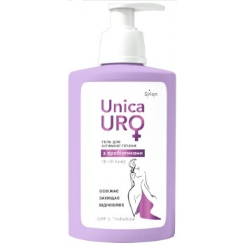 Гель для інтимної гігієни UnicaUro Lady з пробіотиками, 250 мл