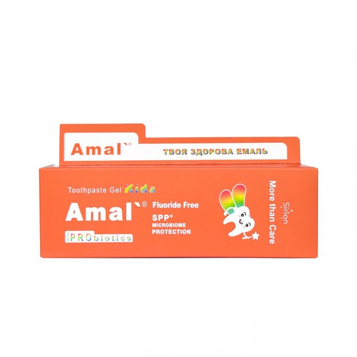 Зубна паста Amal` Kids з пробіотиками, 50 мл Фото № 1